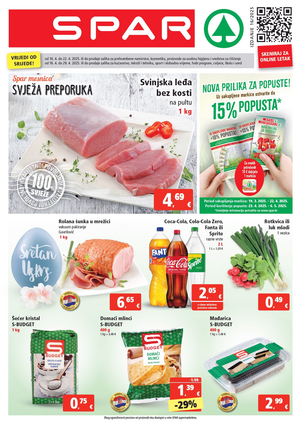 spar - SPAR katalog vrijedi od 16.04. do 22.04.