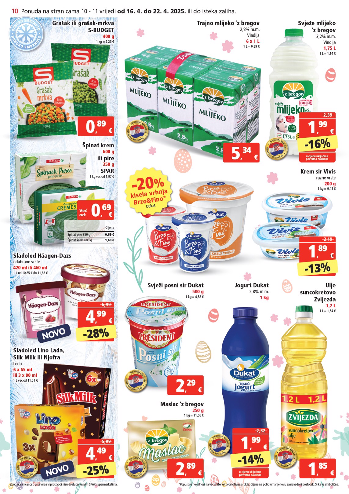 spar - SPAR katalog vrijedi od 16.04. do 22.04. - page: 10