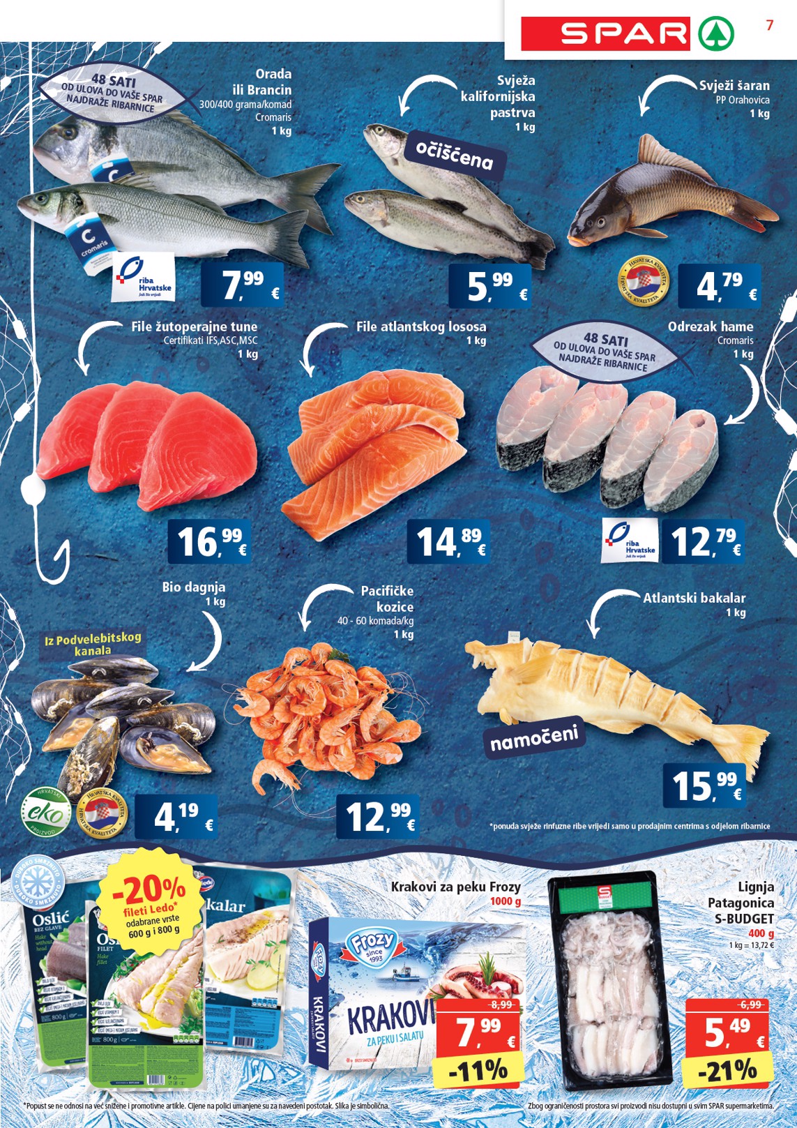 spar - SPAR katalog vrijedi od 16.04. do 22.04. - page: 7