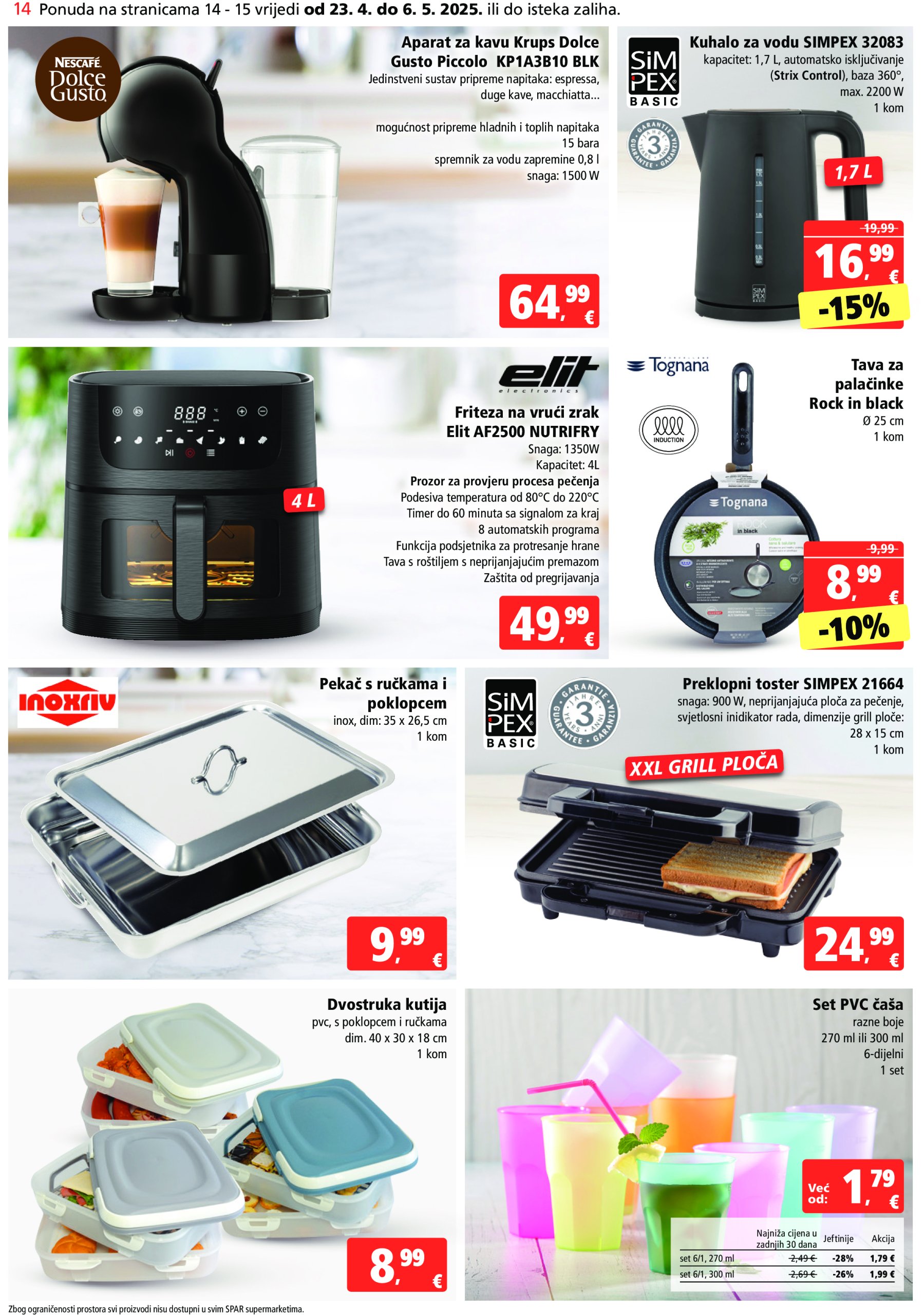 spar - SPAR katalog vrijedi od 23.04. do 29.04. - page: 14