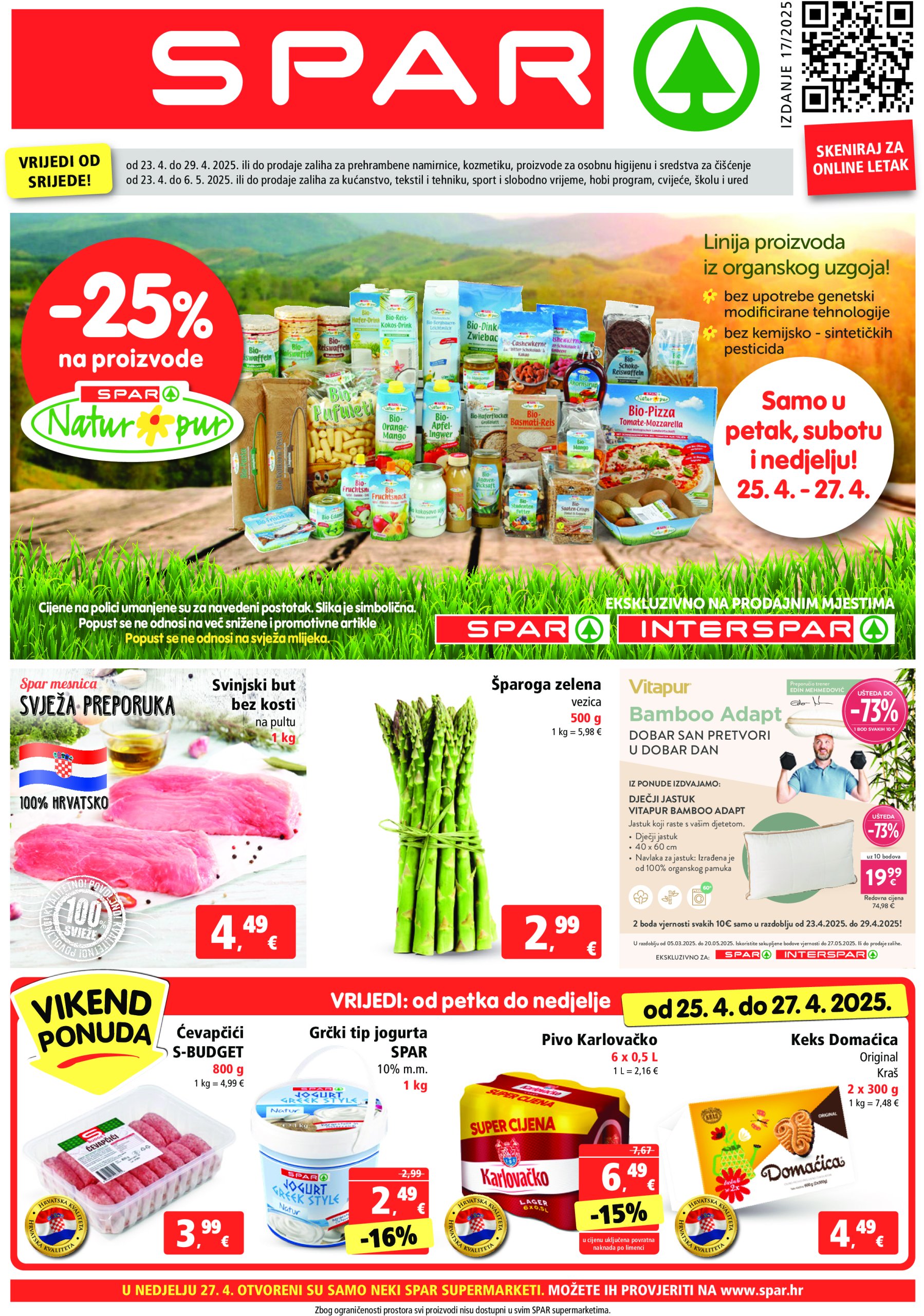 spar - SPAR katalog vrijedi od 23.04. do 29.04.