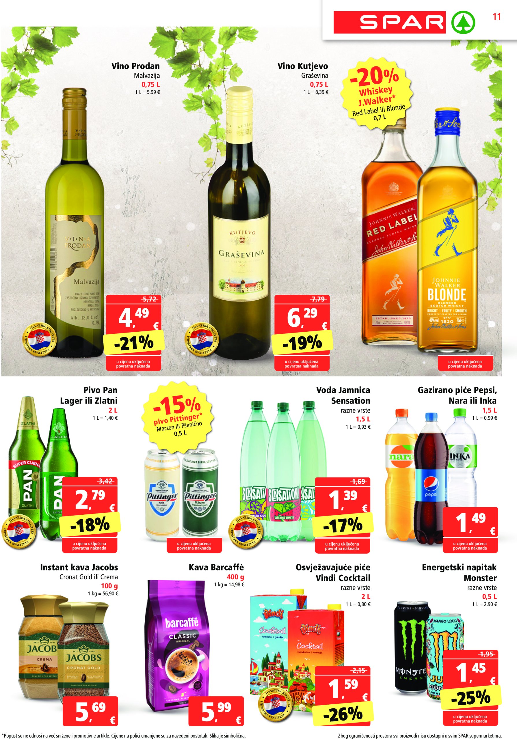 spar - SPAR katalog vrijedi od 23.04. do 29.04. - page: 11