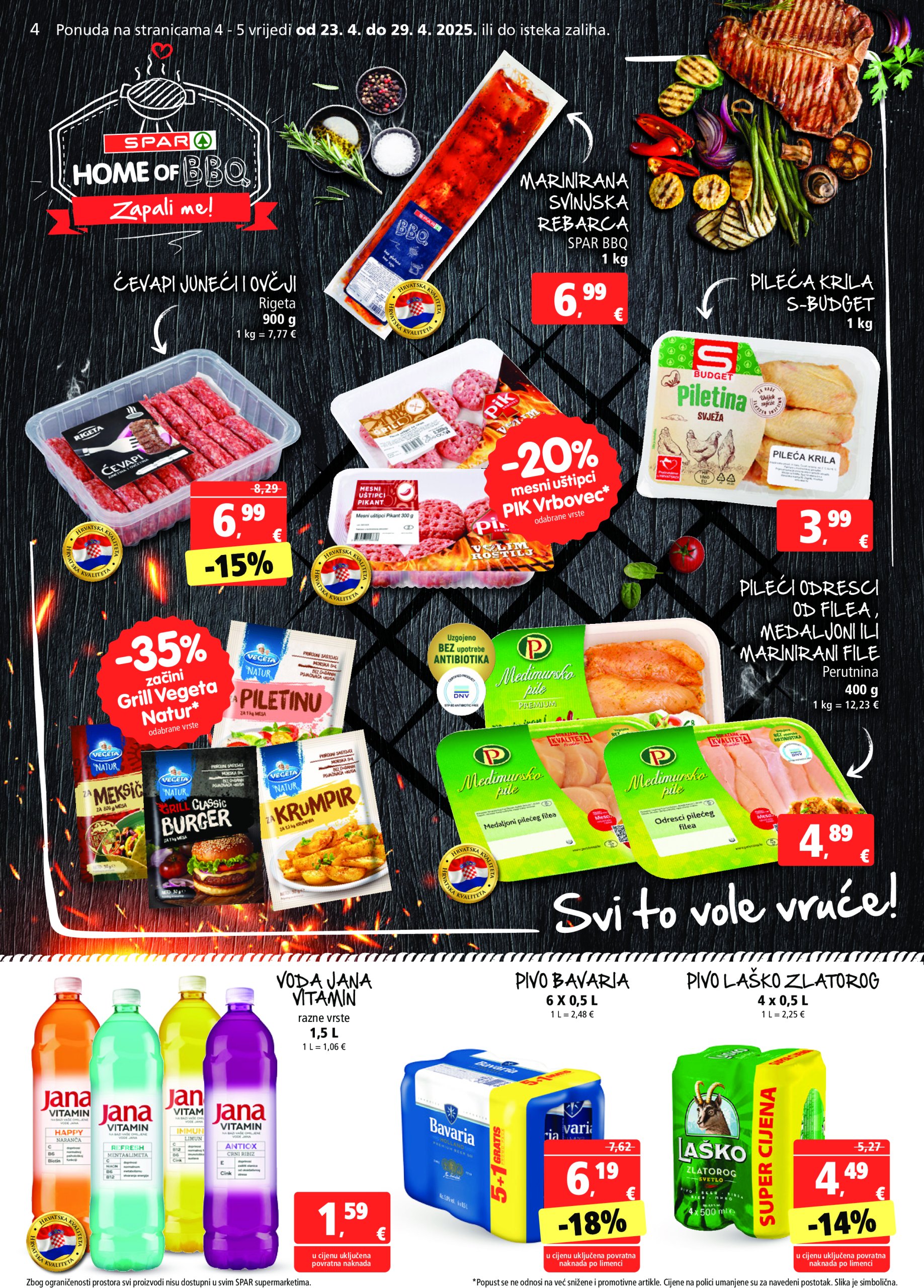 spar - SPAR katalog vrijedi od 23.04. do 29.04. - page: 4