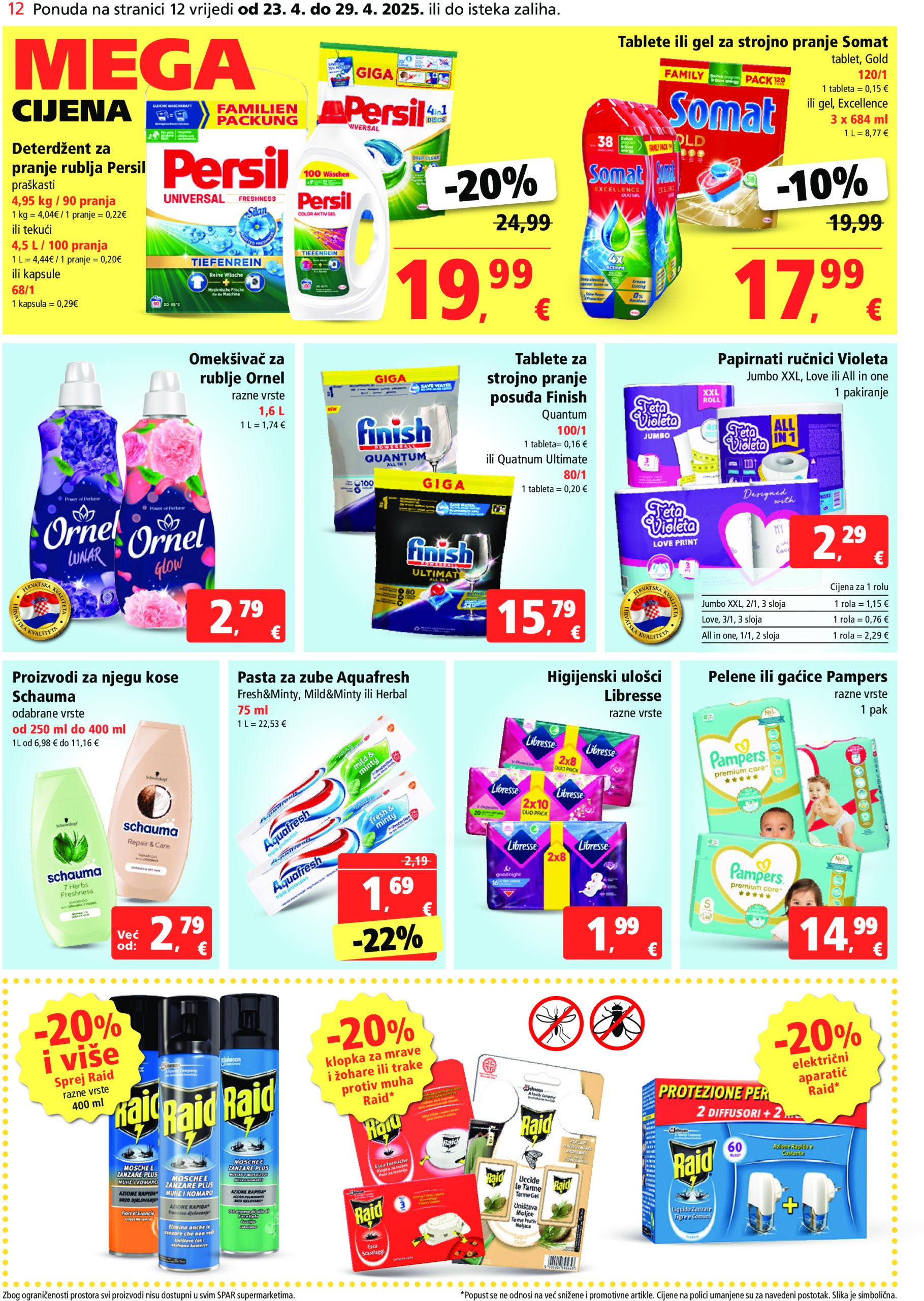 spar - SPAR katalog vrijedi od 23.04. do 29.04. - page: 12