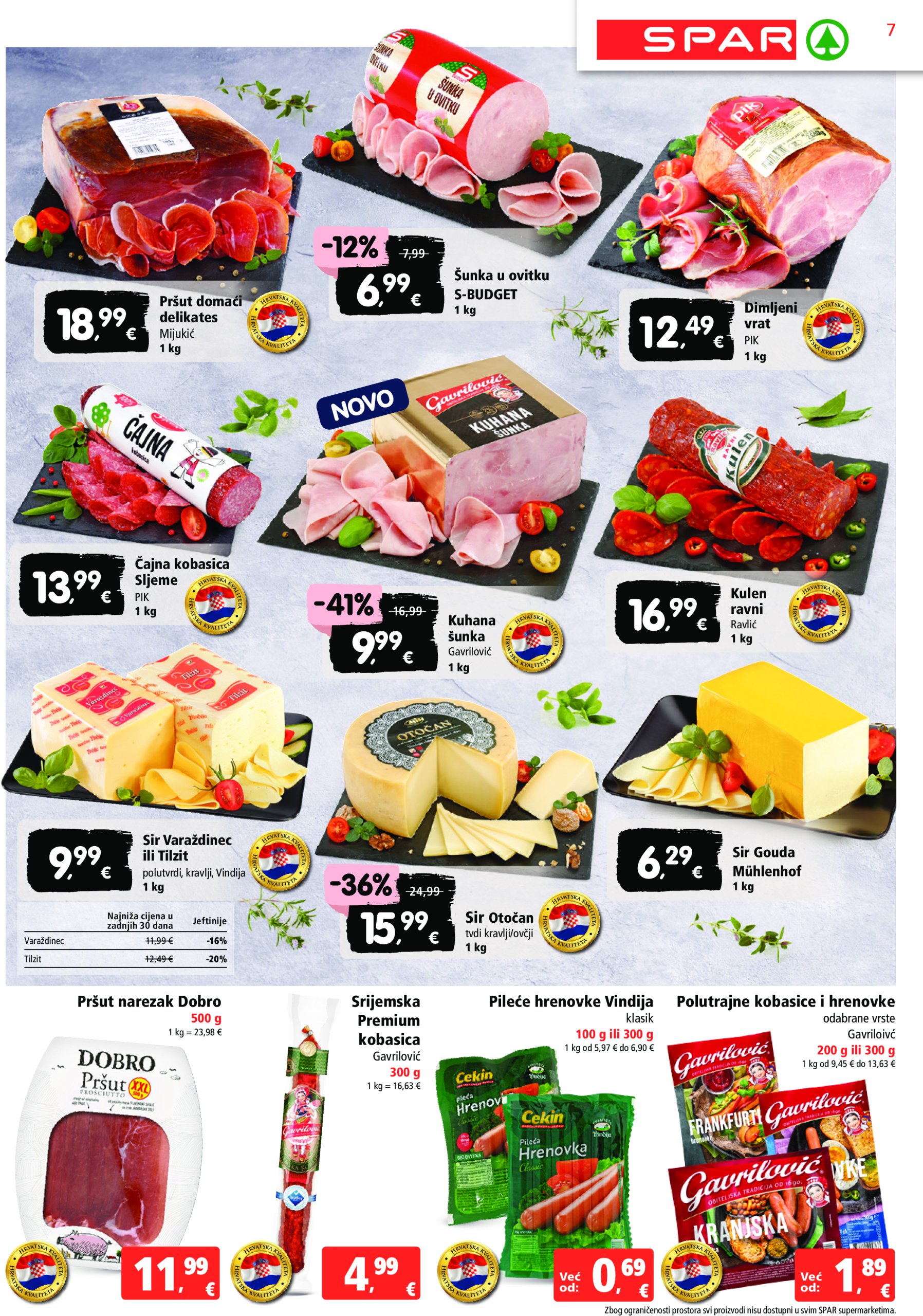 spar - SPAR katalog vrijedi od 23.04. do 29.04. - page: 7
