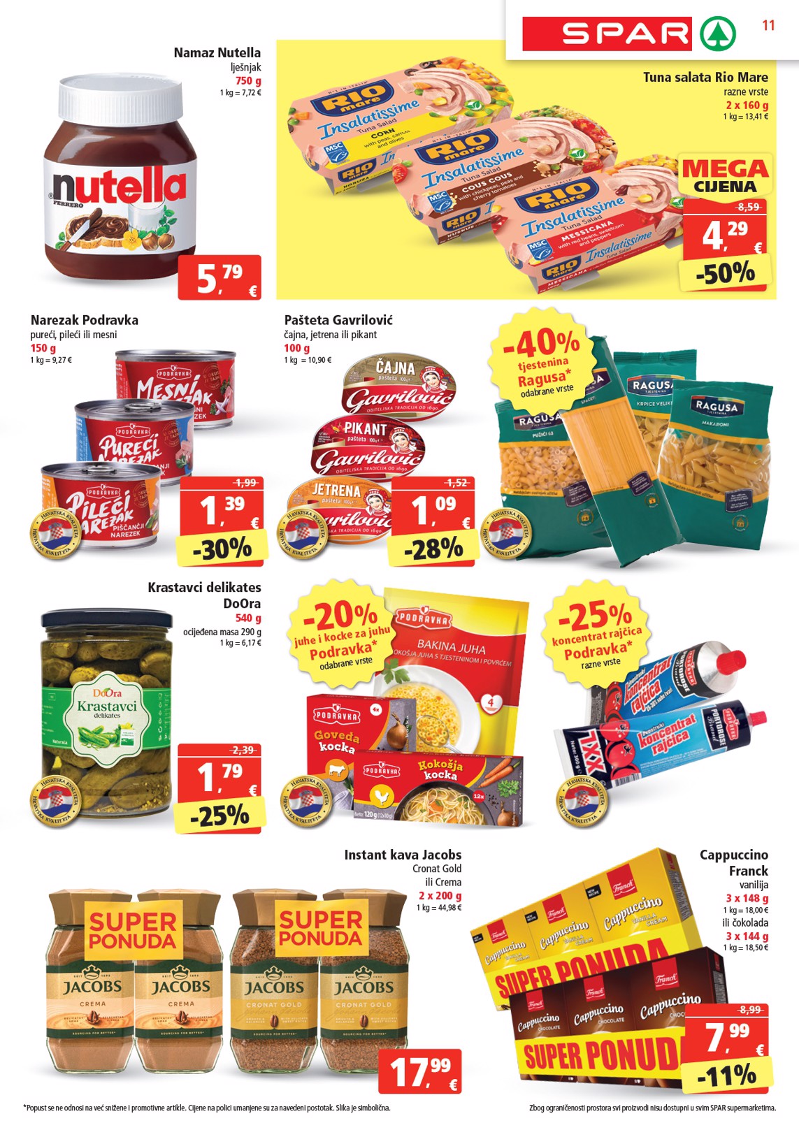 spar - SPAR katalog vrijedi od 30.04. do 06.05. - page: 11