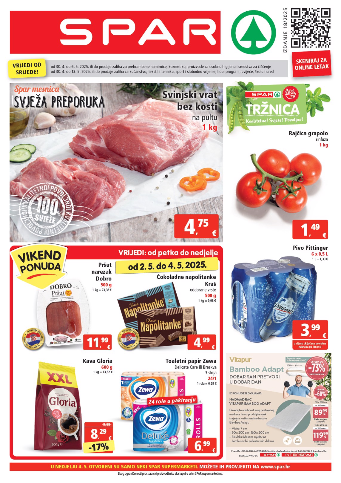 spar - SPAR katalog vrijedi od 30.04. do 06.05. - page: 1