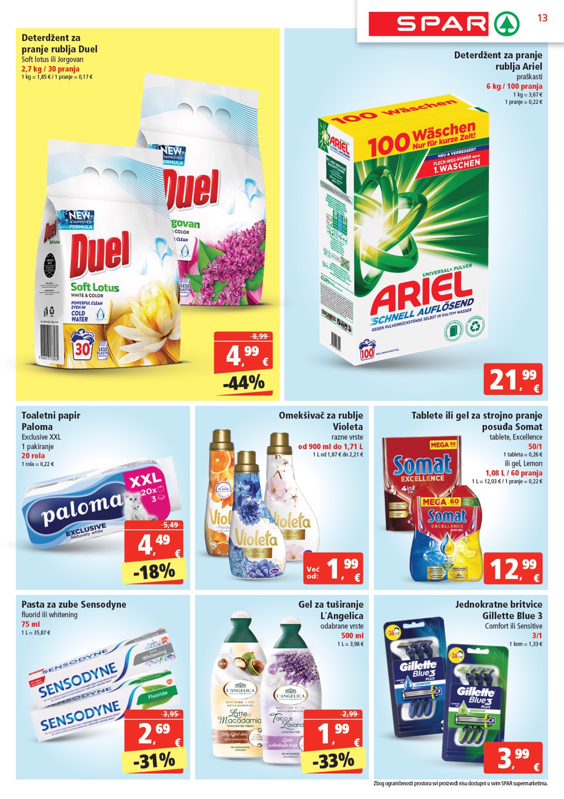 spar - SPAR katalog vrijedi od 30.04. do 06.05. - page: 13