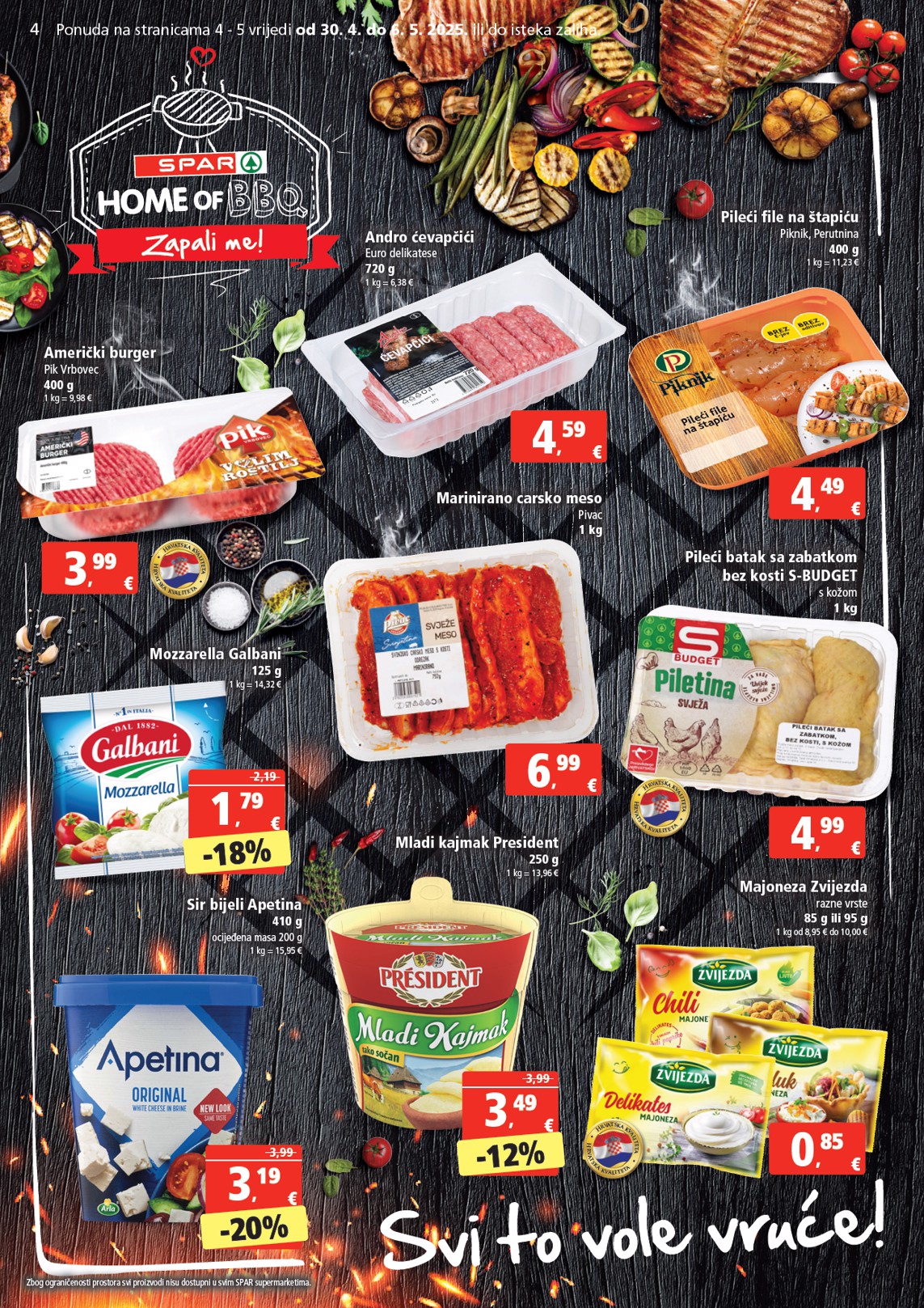 spar - SPAR katalog vrijedi od 30.04. do 06.05. - page: 4