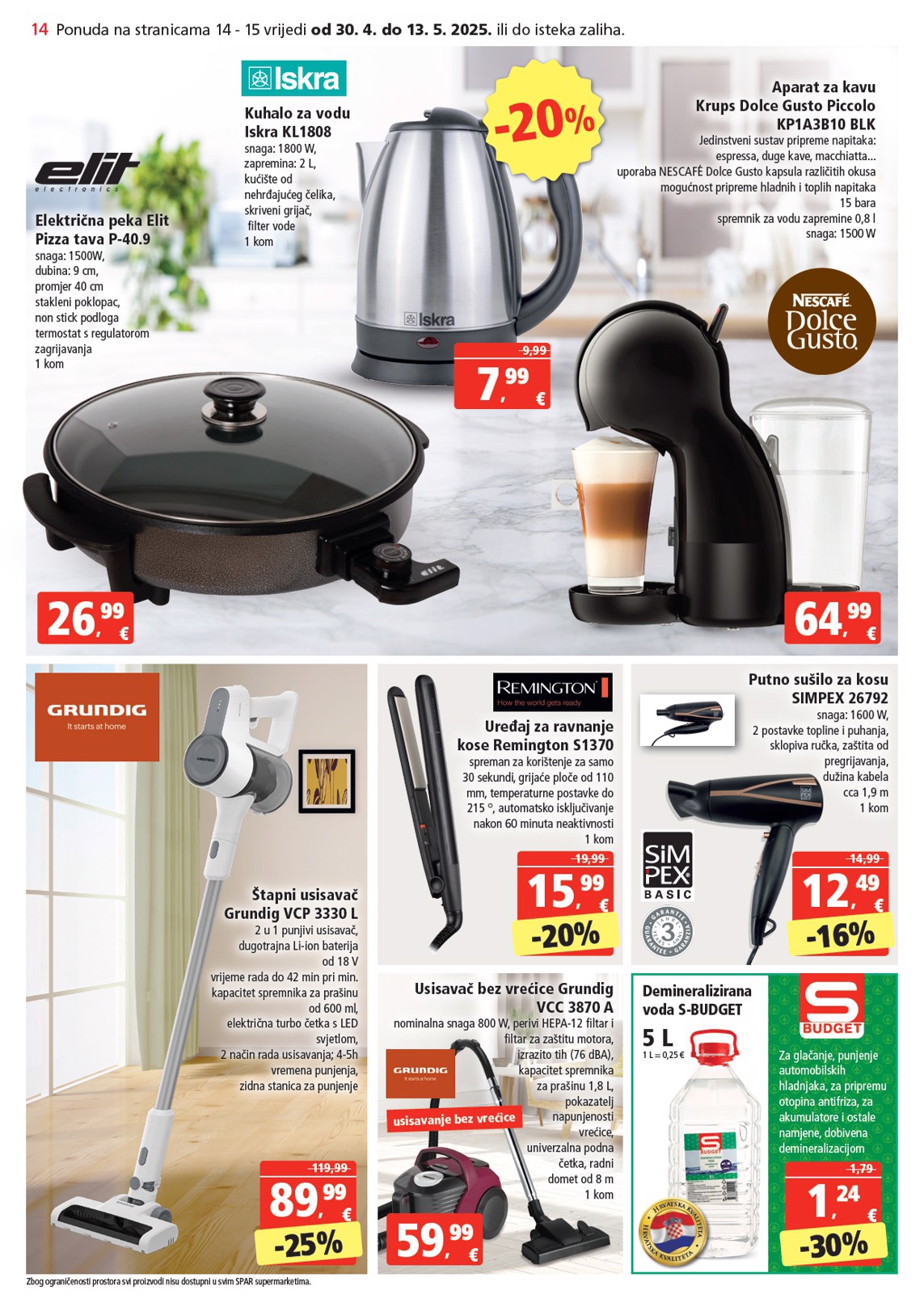 spar - SPAR katalog vrijedi od 30.04. do 06.05. - page: 14