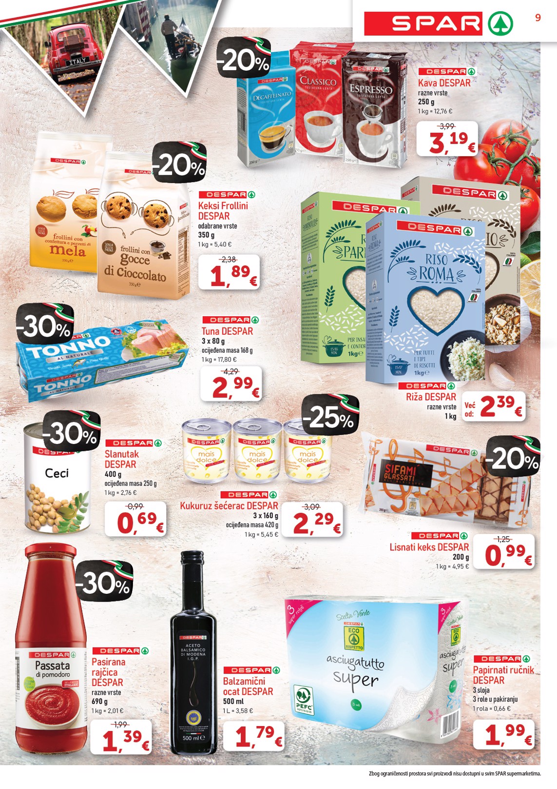 spar - SPAR katalog vrijedi od 30.04. do 06.05. - page: 9