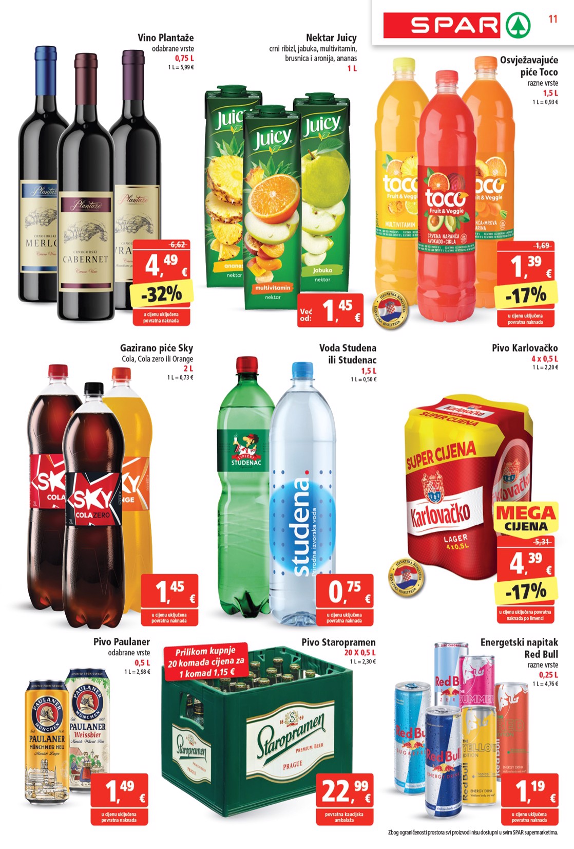 spar - SPAR katalog vrijedi od 07.05. do 13.05. - page: 11
