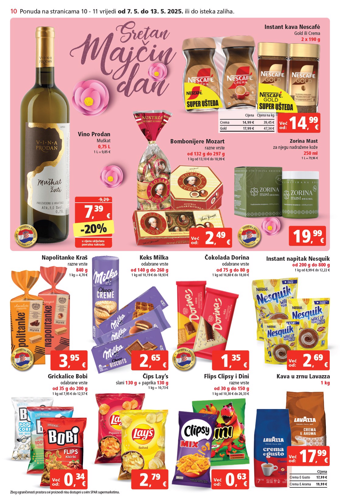 spar - SPAR katalog vrijedi od 07.05. do 13.05. - page: 10