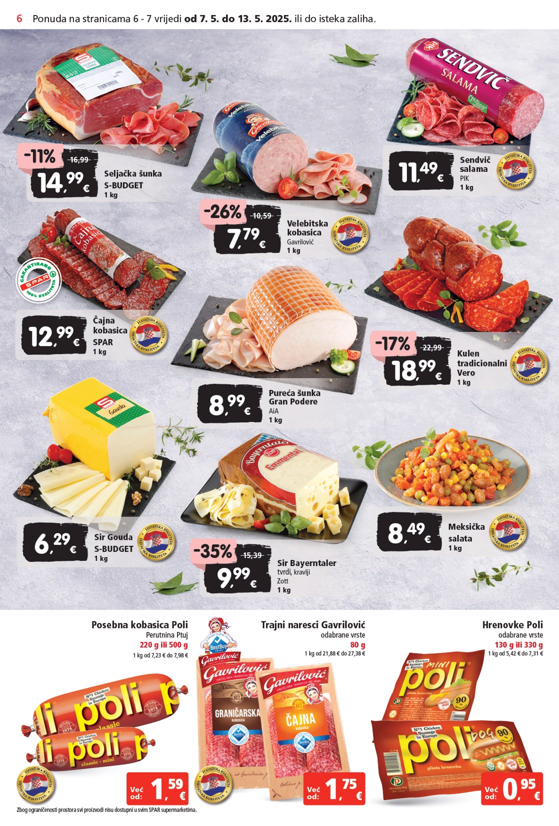 spar - SPAR katalog vrijedi od 07.05. do 13.05. - page: 6