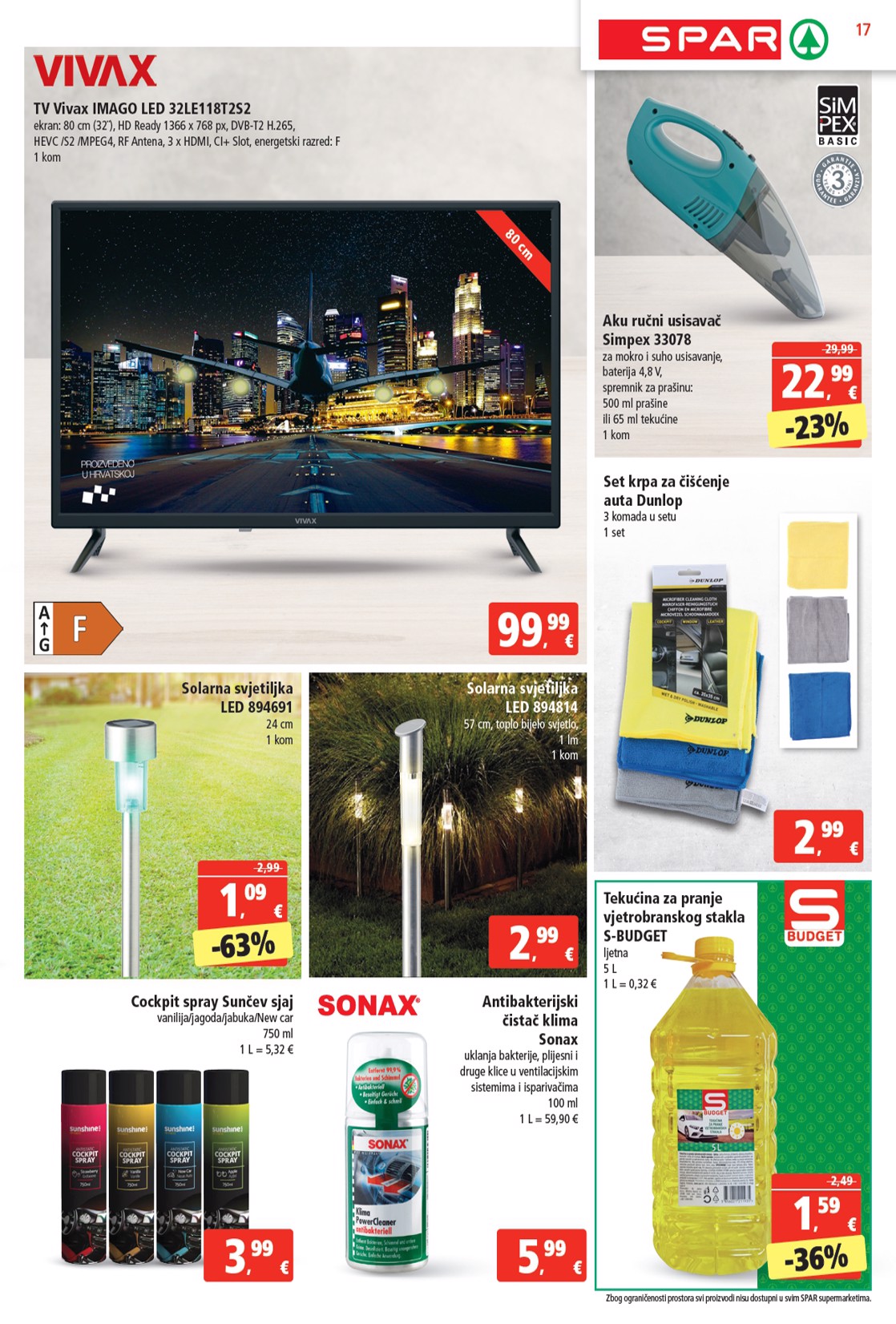 spar - SPAR katalog vrijedi od 07.05. do 13.05. - page: 17