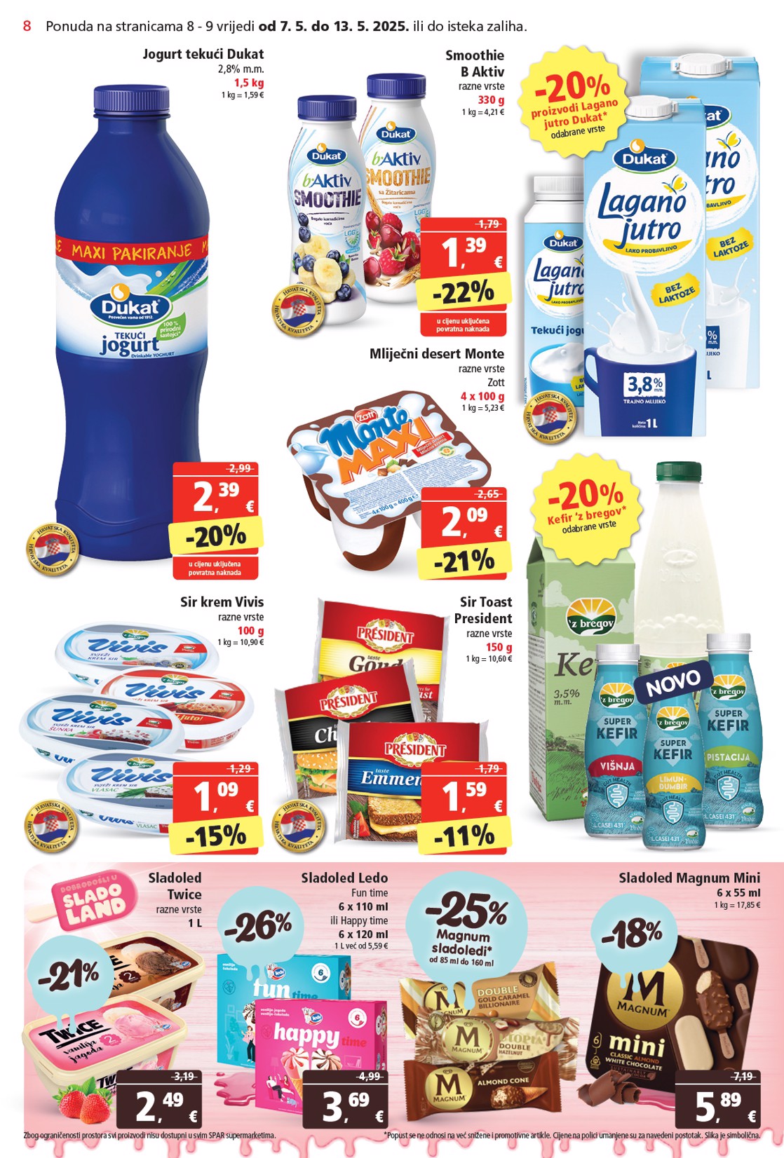 spar - SPAR katalog vrijedi od 07.05. do 13.05. - page: 8