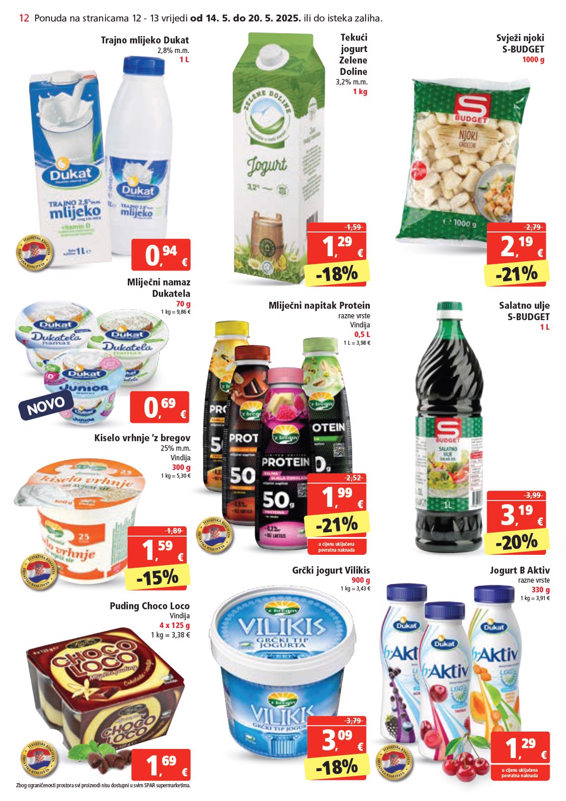 spar - Prelistajte ovaj SPAR katalog, vrijedi od 14.05. do 20.05. - page: 12