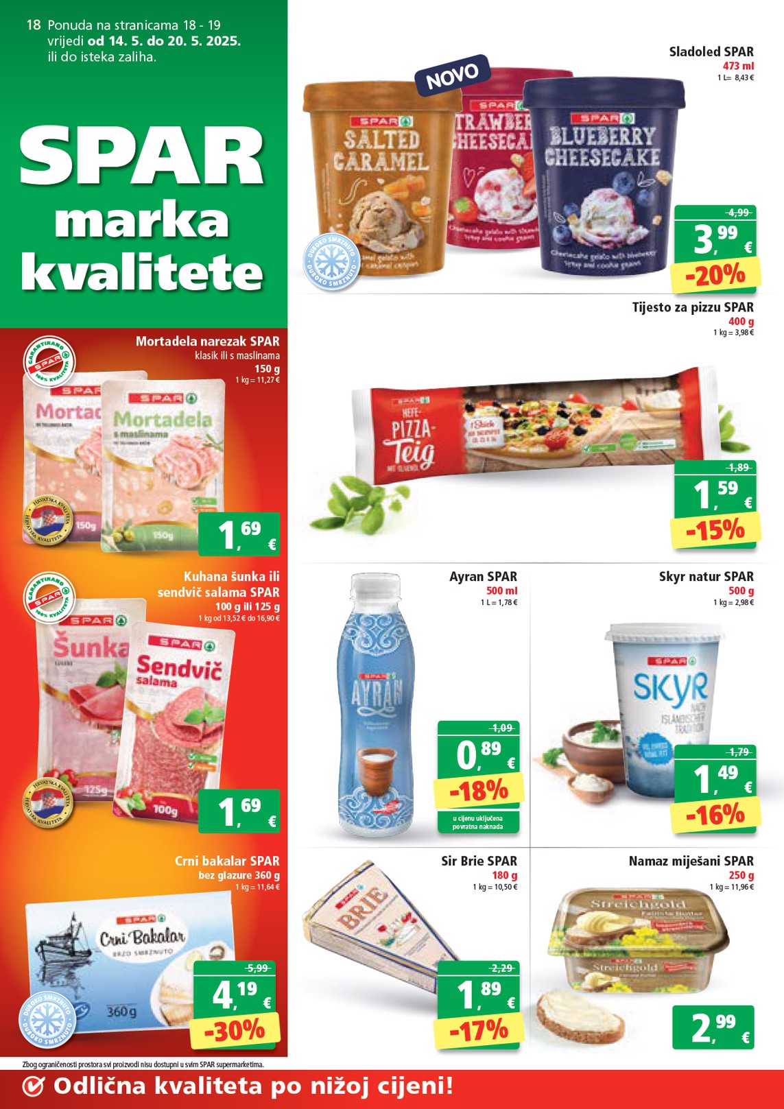 spar - Prelistajte ovaj SPAR katalog, vrijedi od 14.05. do 20.05. - page: 18