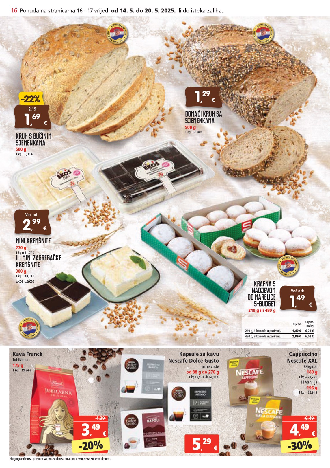 spar - Prelistajte ovaj SPAR katalog, vrijedi od 14.05. do 20.05. - page: 16