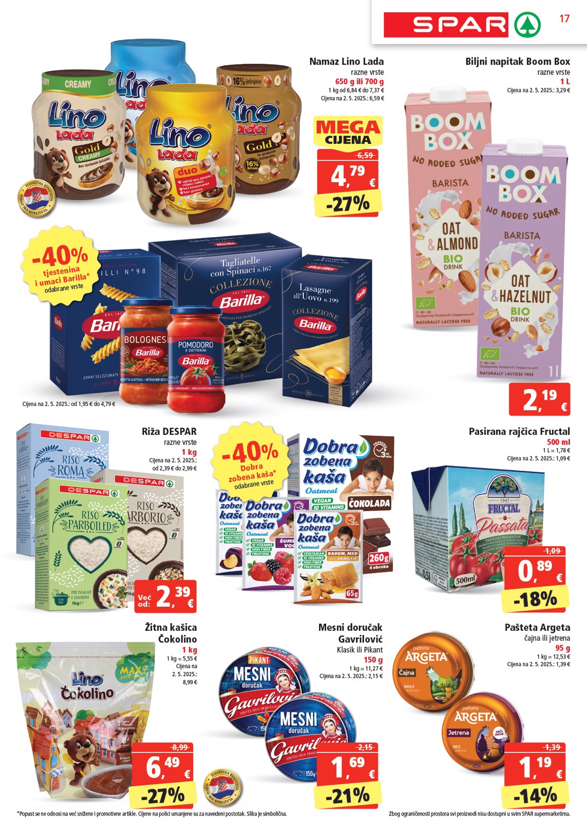 spar - Prelistajte ovaj SPAR katalog, vrijedi od 21.05. do 27.05. - page: 17