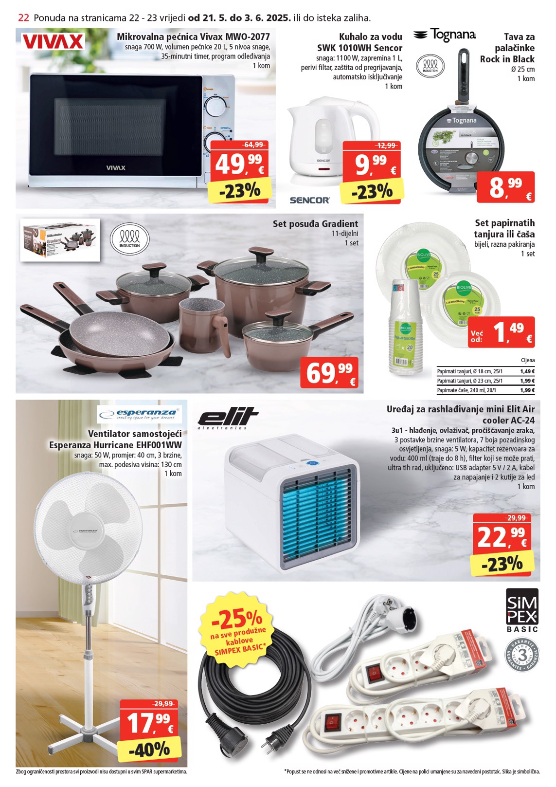 spar - Prelistajte ovaj SPAR katalog, vrijedi od 21.05. do 27.05. - page: 22