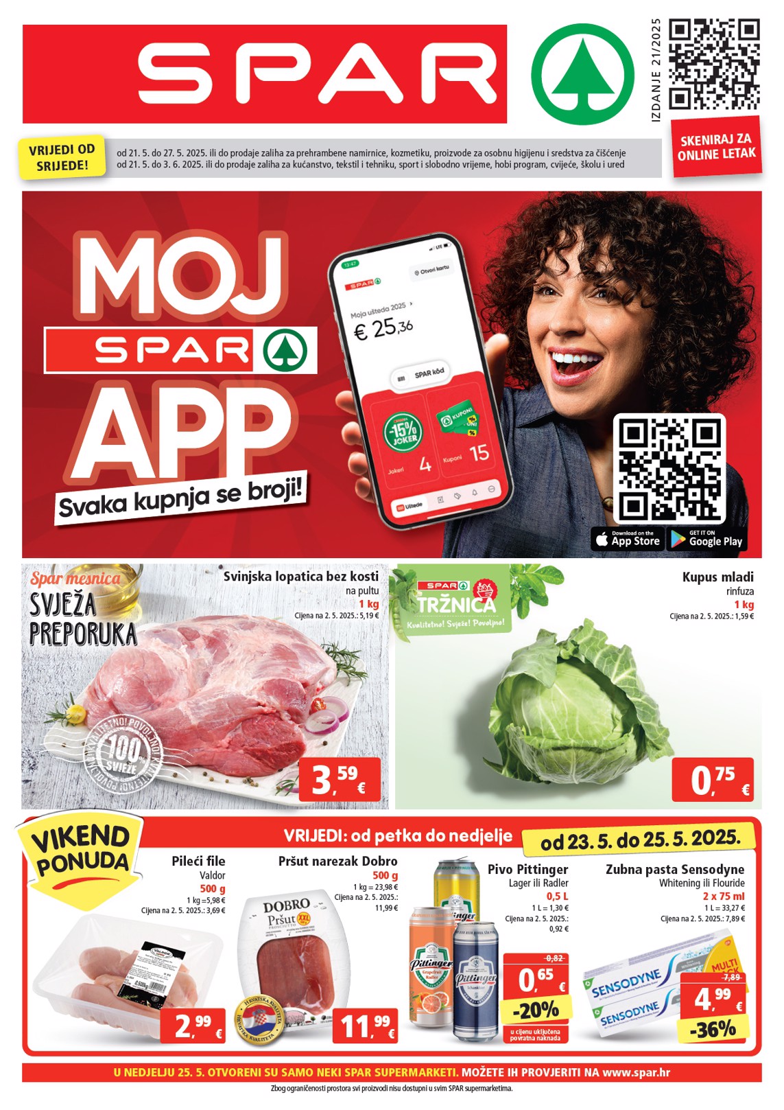 spar - Prelistajte ovaj SPAR katalog, vrijedi od 21.05. do 27.05.
