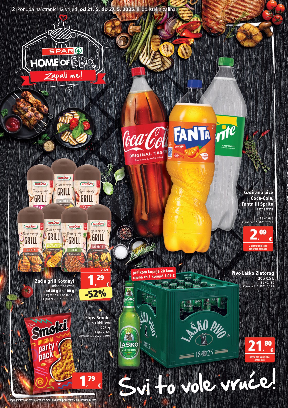 spar - Prelistajte ovaj SPAR katalog, vrijedi od 21.05. do 27.05. - page: 12