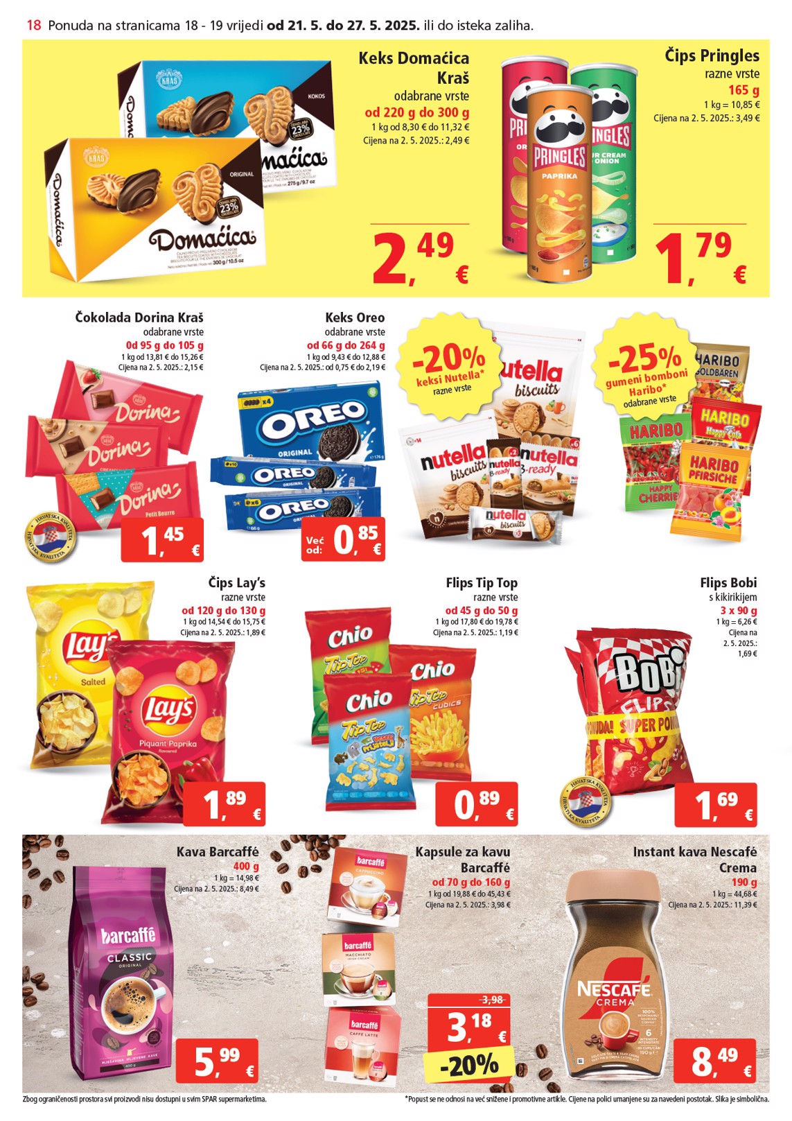 spar - Prelistajte ovaj SPAR katalog, vrijedi od 21.05. do 27.05. - page: 18