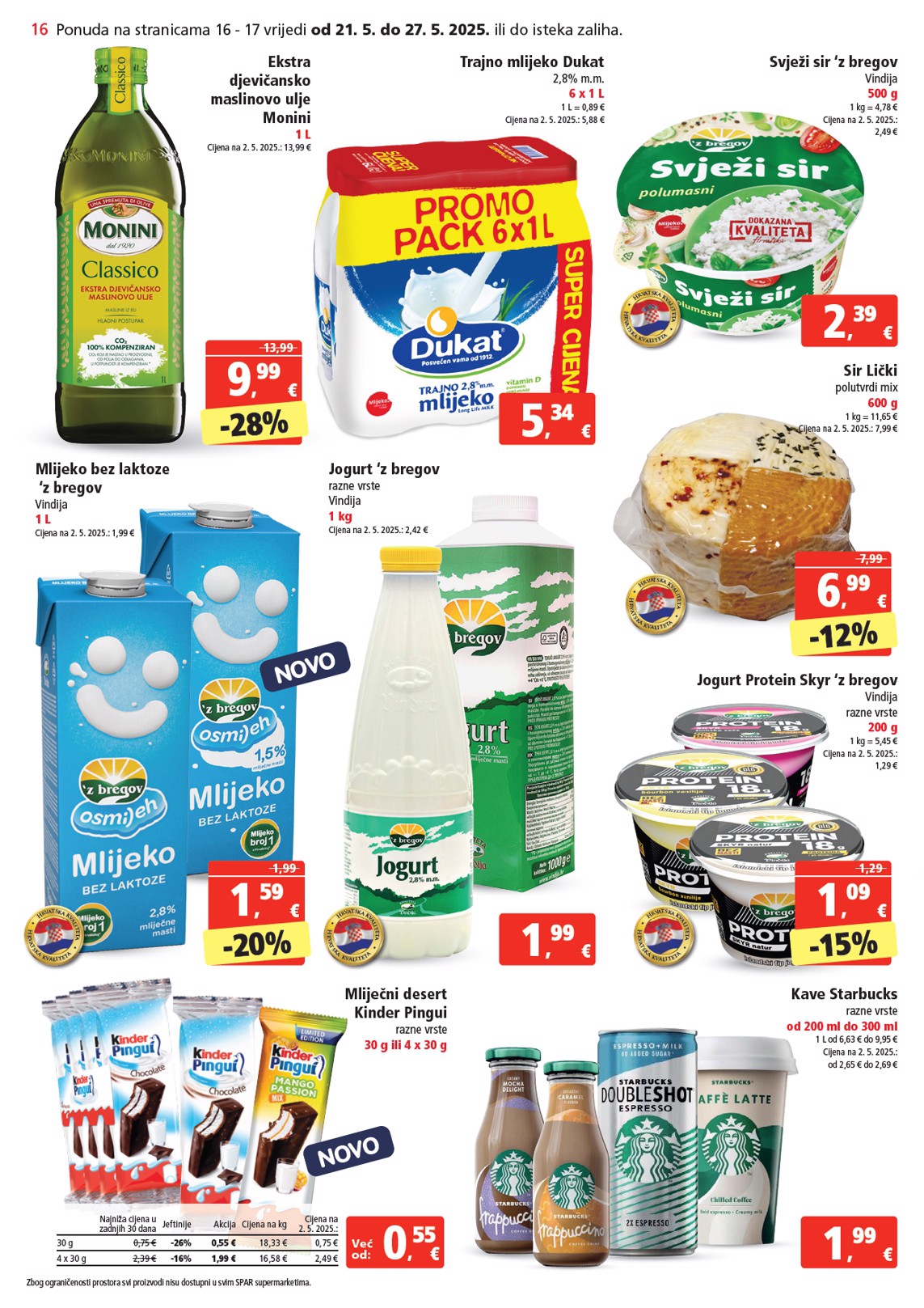spar - Prelistajte ovaj SPAR katalog, vrijedi od 21.05. do 27.05. - page: 16