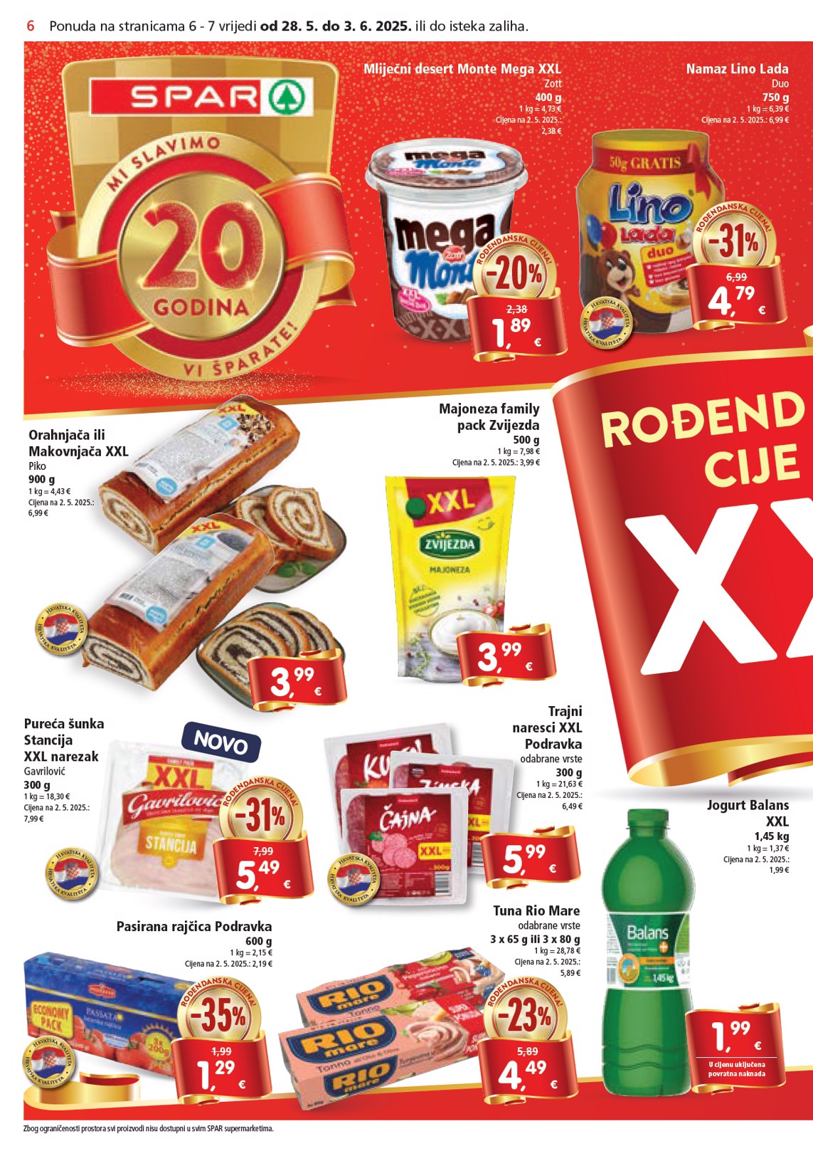 spar - Prelistajte ovaj SPAR katalog, vrijedi od 28.05. do 03.06. - page: 6
