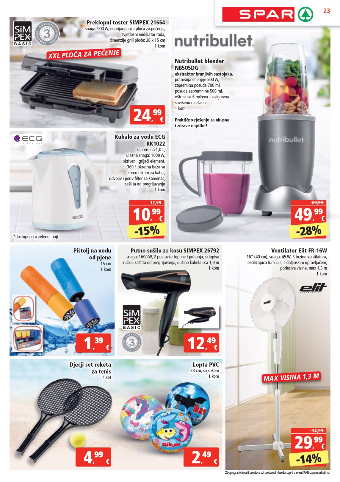 spar - Prelistajte ovaj SPAR katalog, vrijedi od 28.05. do 03.06. - page: 23