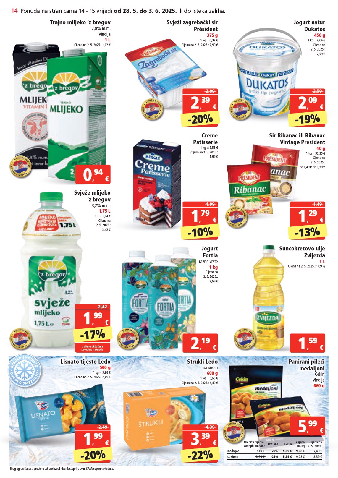 spar - Prelistajte ovaj SPAR katalog, vrijedi od 28.05. do 03.06. - page: 14