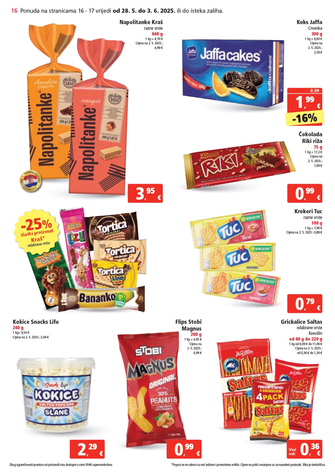 spar - Prelistajte ovaj SPAR katalog, vrijedi od 28.05. do 03.06. - page: 16