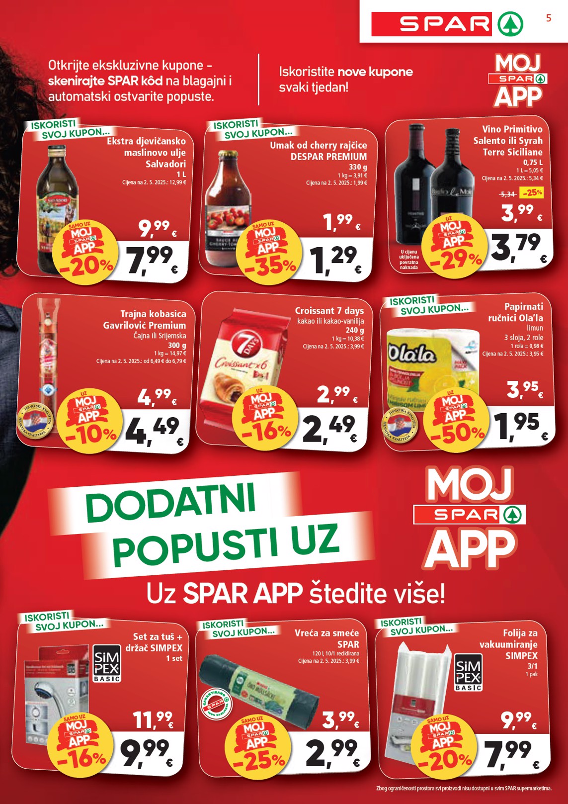 spar - Prelistajte ovaj SPAR katalog, vrijedi od 28.05. do 03.06. - page: 5