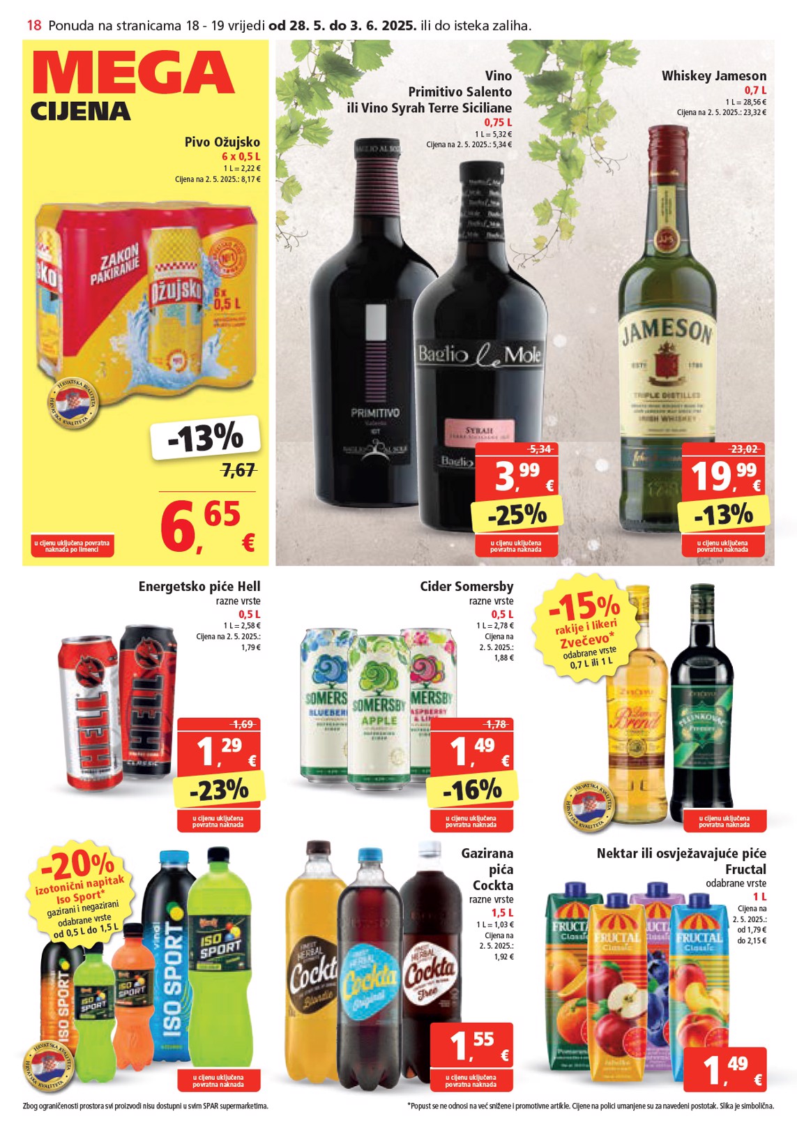 spar - Prelistajte ovaj SPAR katalog, vrijedi od 28.05. do 03.06. - page: 18