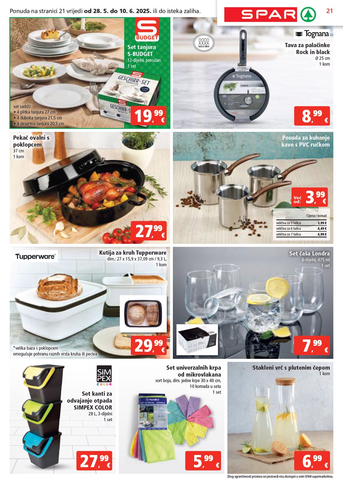 spar - Prelistajte ovaj SPAR katalog, vrijedi od 28.05. do 03.06. - page: 21