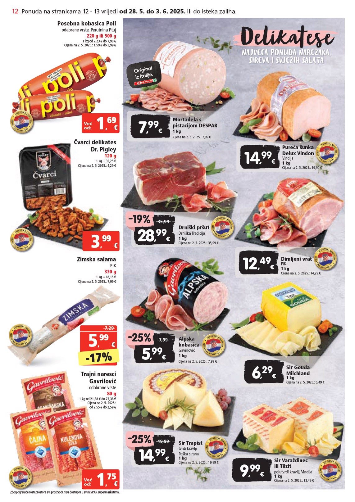 spar - Prelistajte ovaj SPAR katalog, vrijedi od 28.05. do 03.06. - page: 12