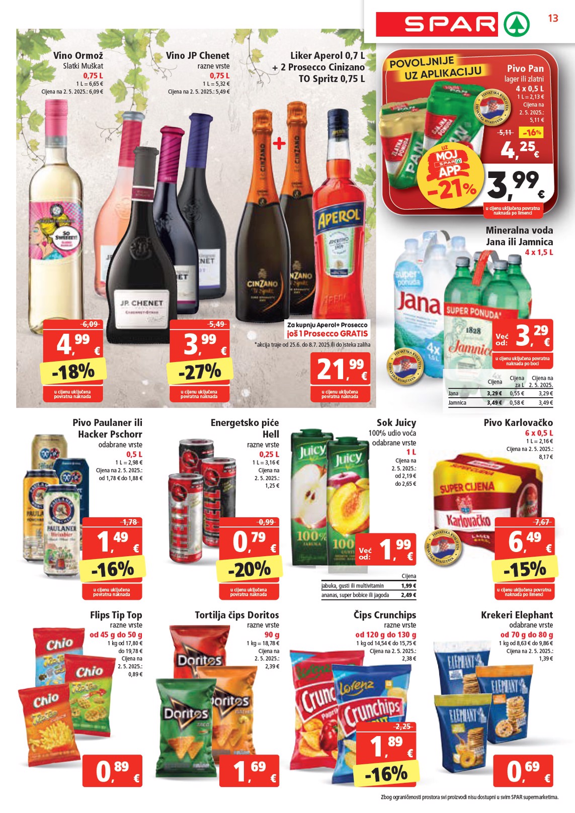 spar - Prelistajte katalog SPAR, vrijedi od 25.06. do 01.07. - page: 12