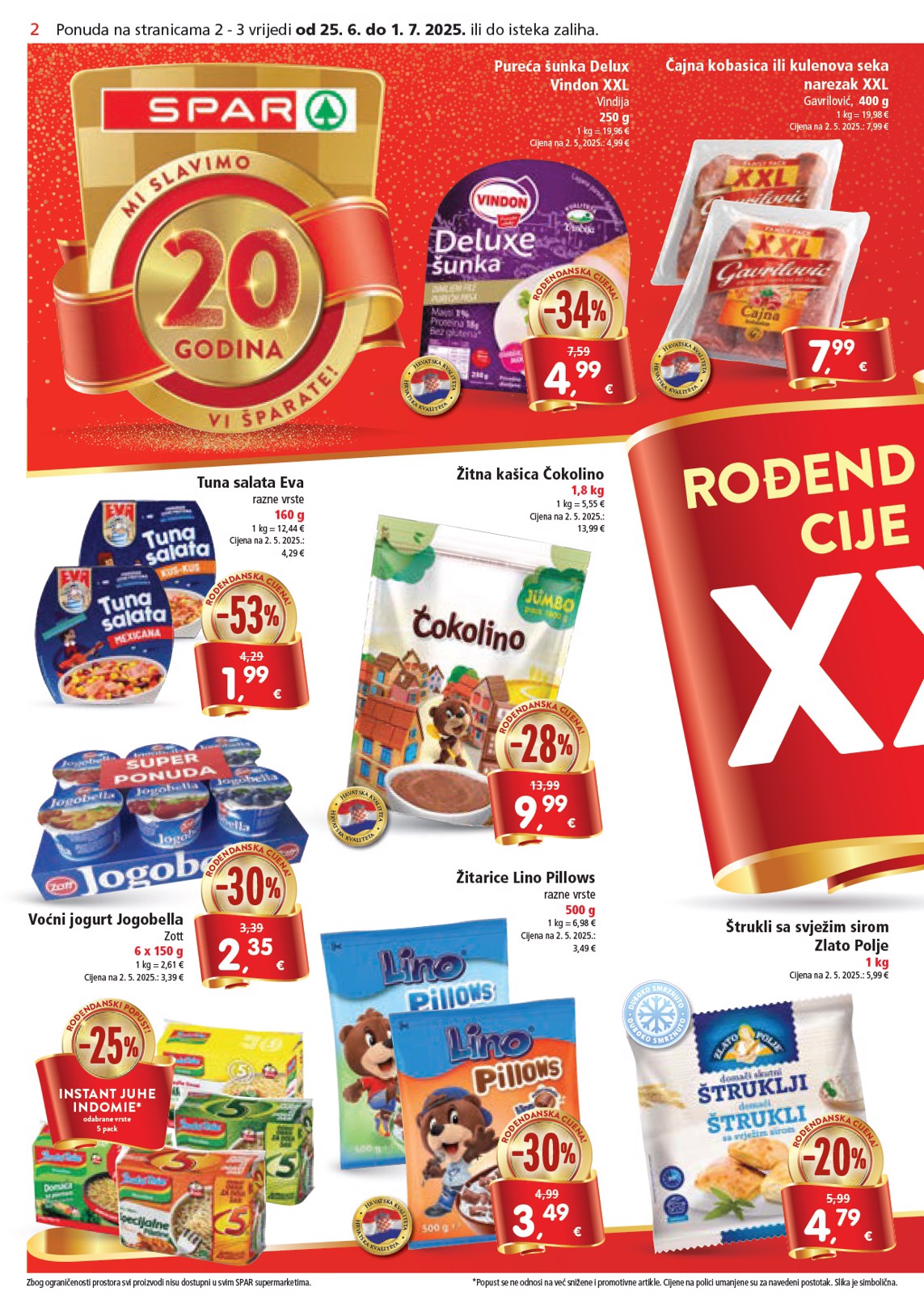 spar - Prelistajte katalog SPAR, vrijedi od 25.06. do 01.07.