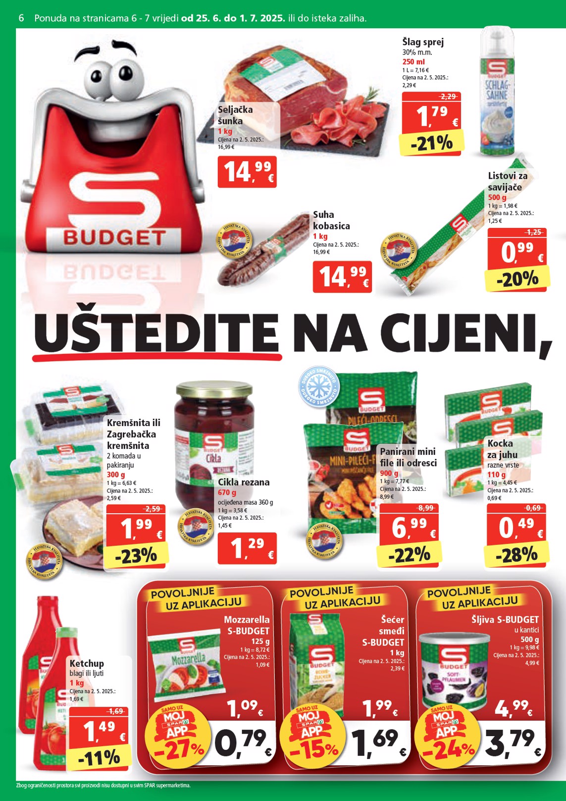 spar - Prelistajte katalog SPAR, vrijedi od 25.06. do 01.07. - page: 5