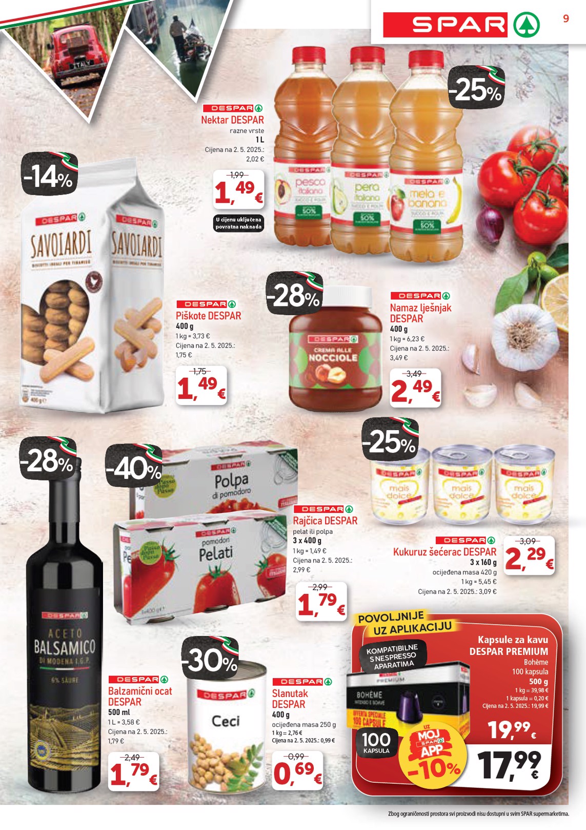 spar - Prelistajte katalog SPAR, vrijedi od 25.06. do 01.07. - page: 8