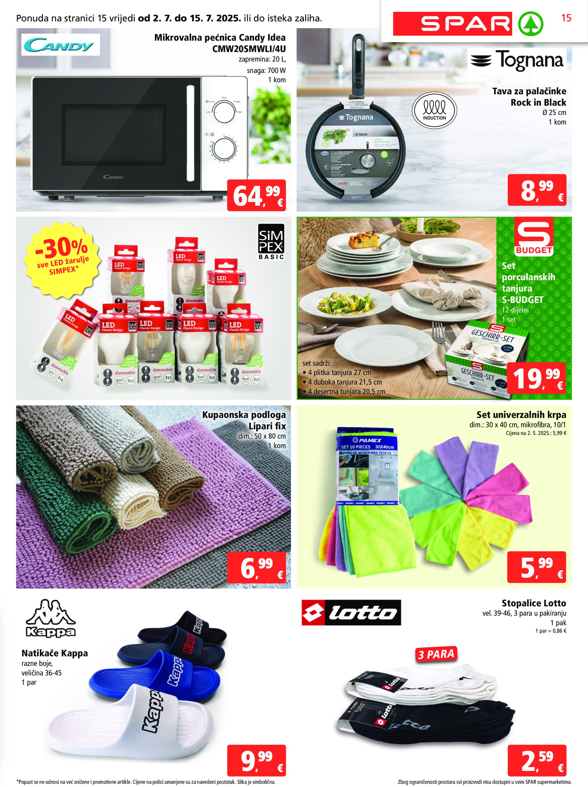 spar - Prelistajte katalog SPAR, vrijedi od 02.07. do 08.07. - page: 15