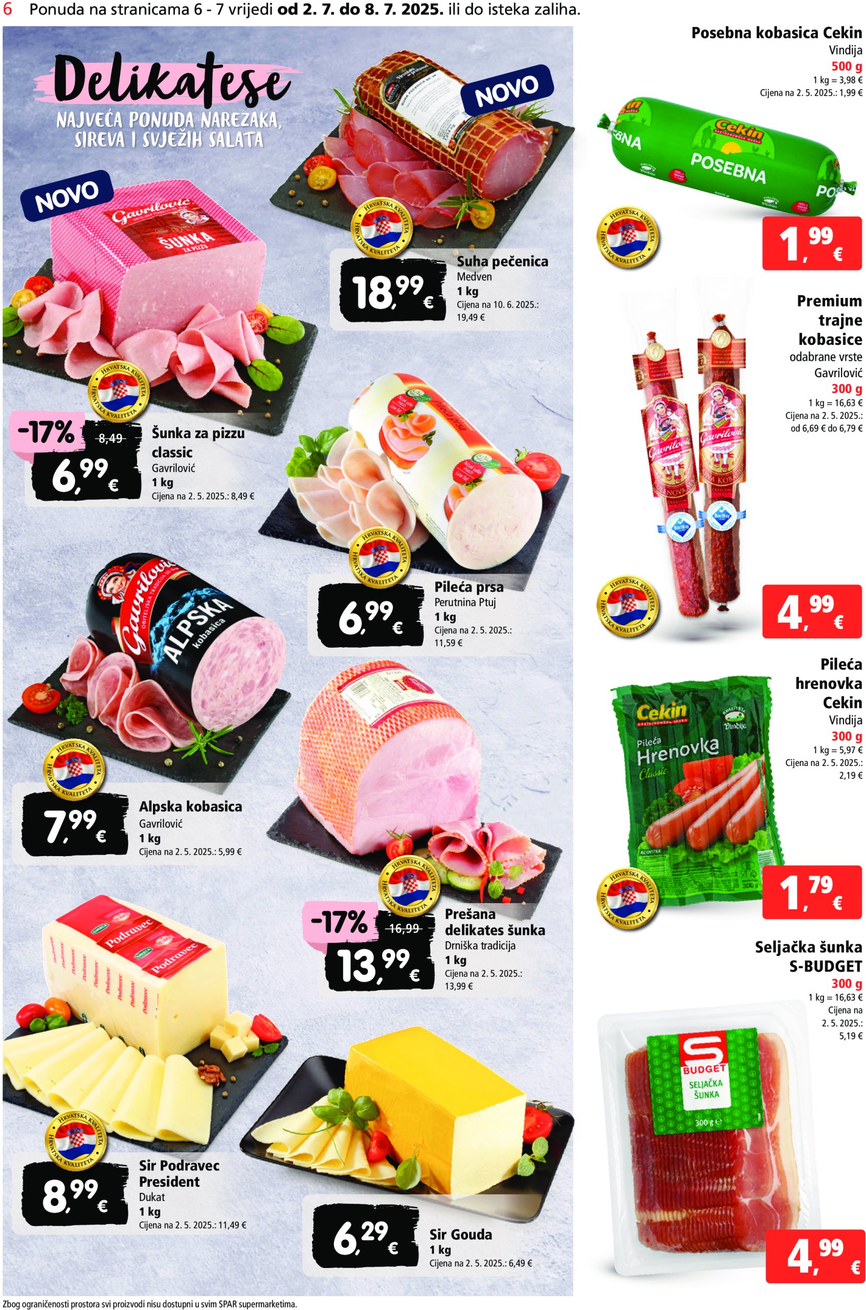 spar - Prelistajte katalog SPAR, vrijedi od 02.07. do 08.07. - page: 6