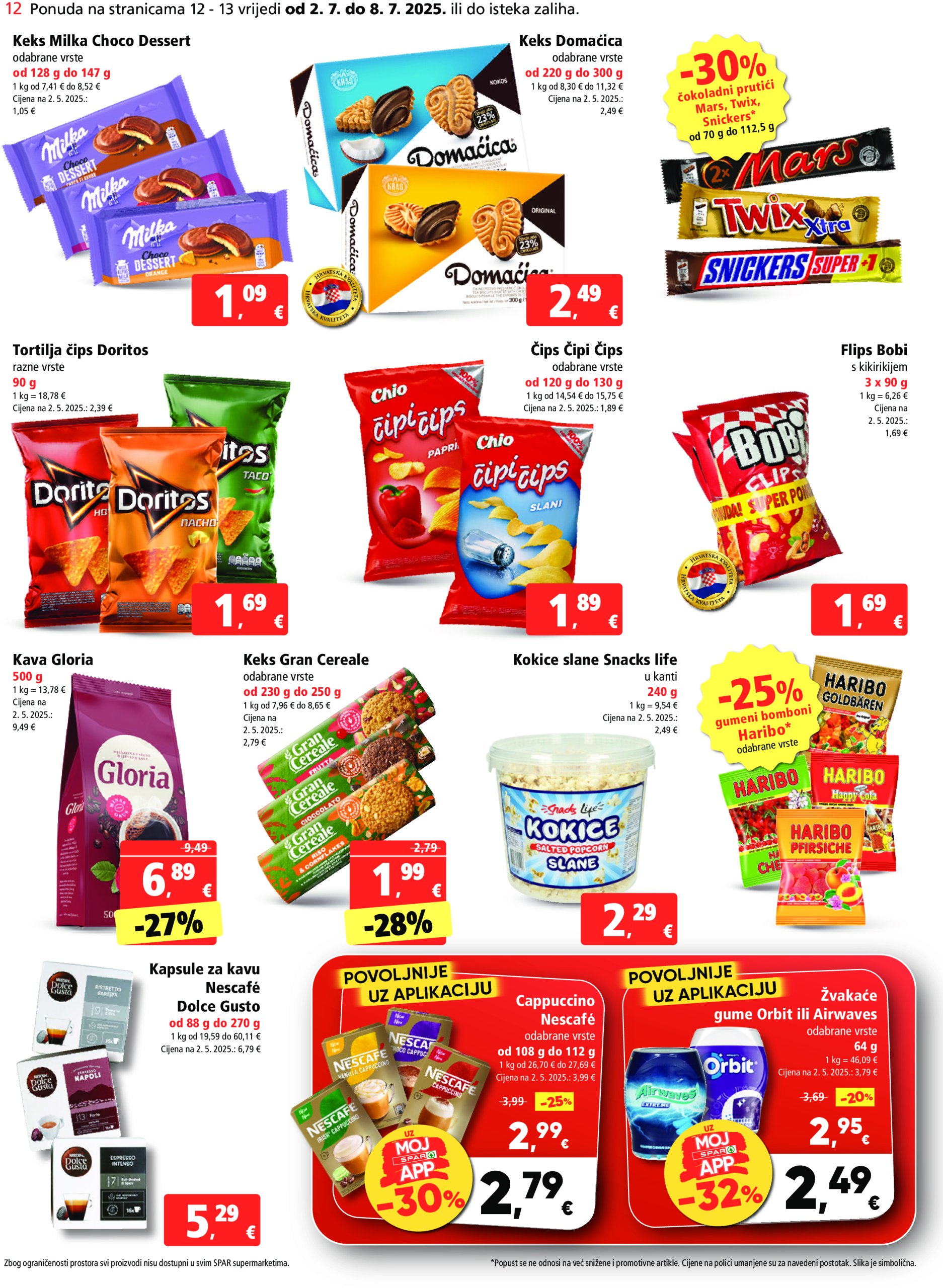 spar - Prelistajte katalog SPAR, vrijedi od 02.07. do 08.07. - page: 12