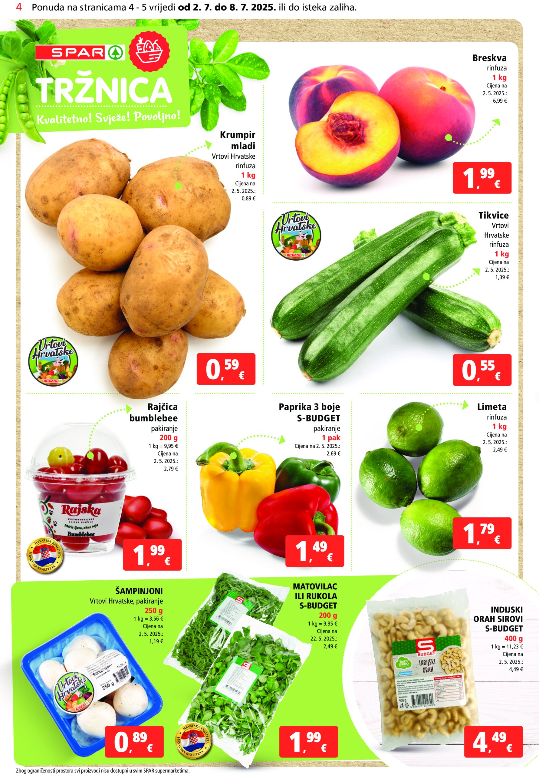 spar - Prelistajte katalog SPAR, vrijedi od 02.07. do 08.07. - page: 4