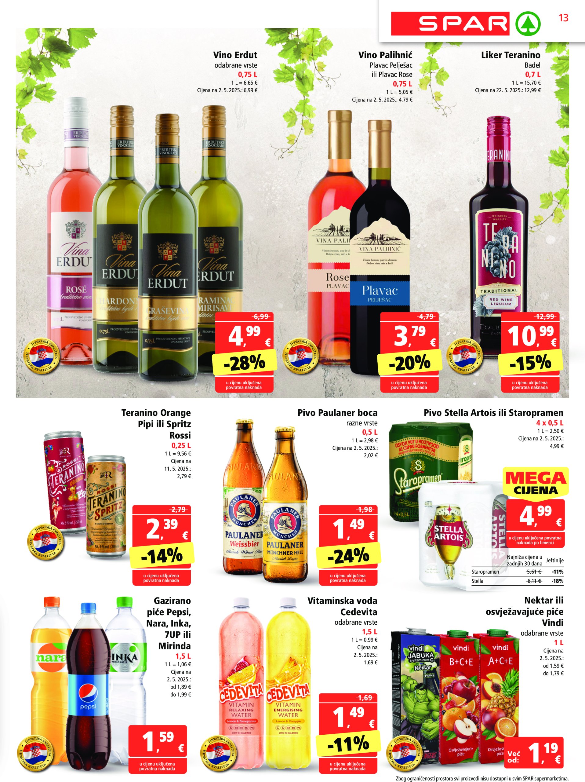 spar - Prelistajte katalog SPAR, vrijedi od 02.07. do 08.07. - page: 13