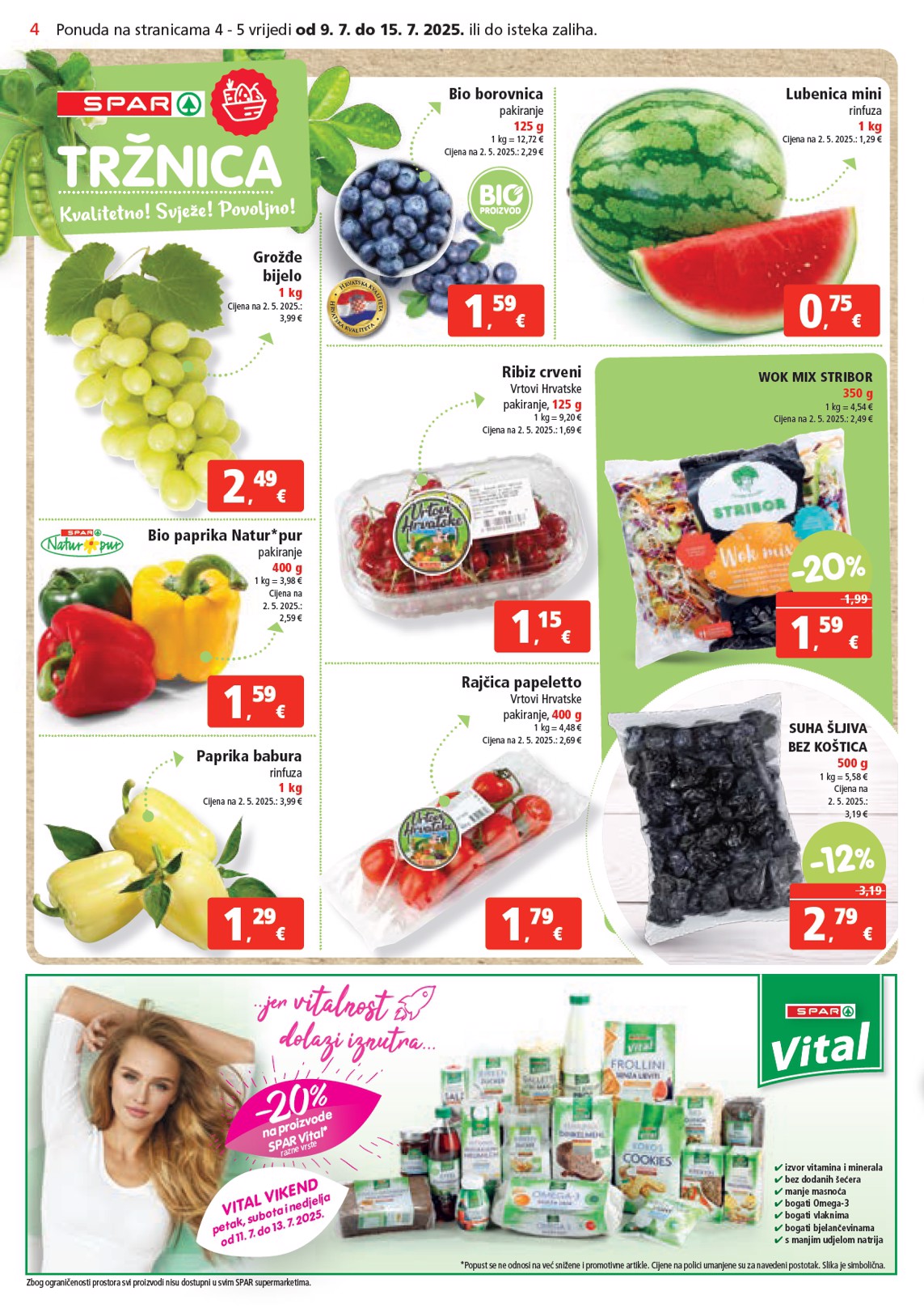 spar - Prelistajte katalog SPAR, vrijedi od 09.07. do 15.07. - page: 4