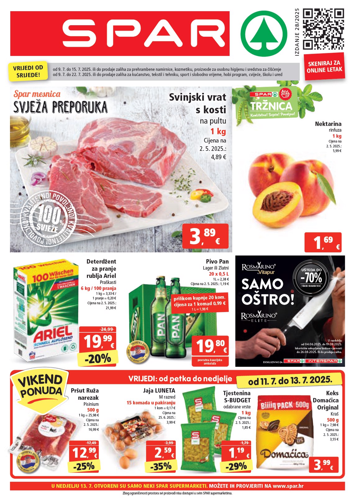 spar - Prelistajte katalog SPAR, vrijedi od 09.07. do 15.07.