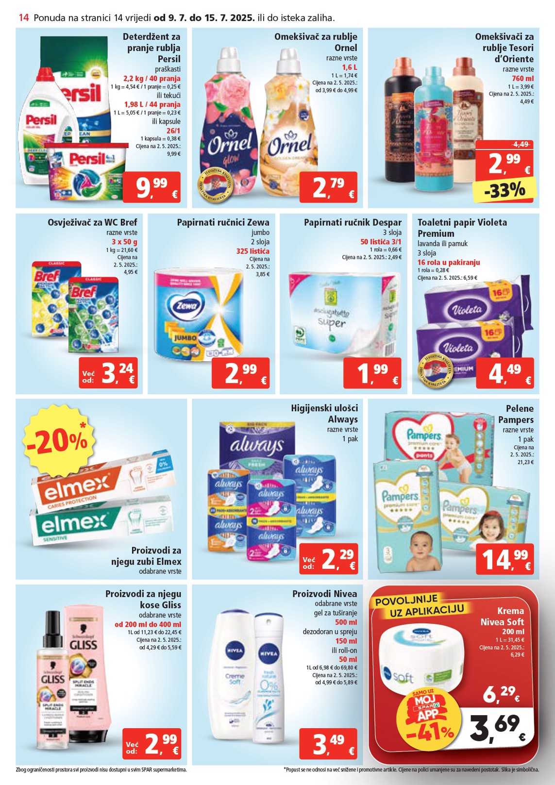 spar - Prelistajte katalog SPAR, vrijedi od 09.07. do 15.07. - page: 14