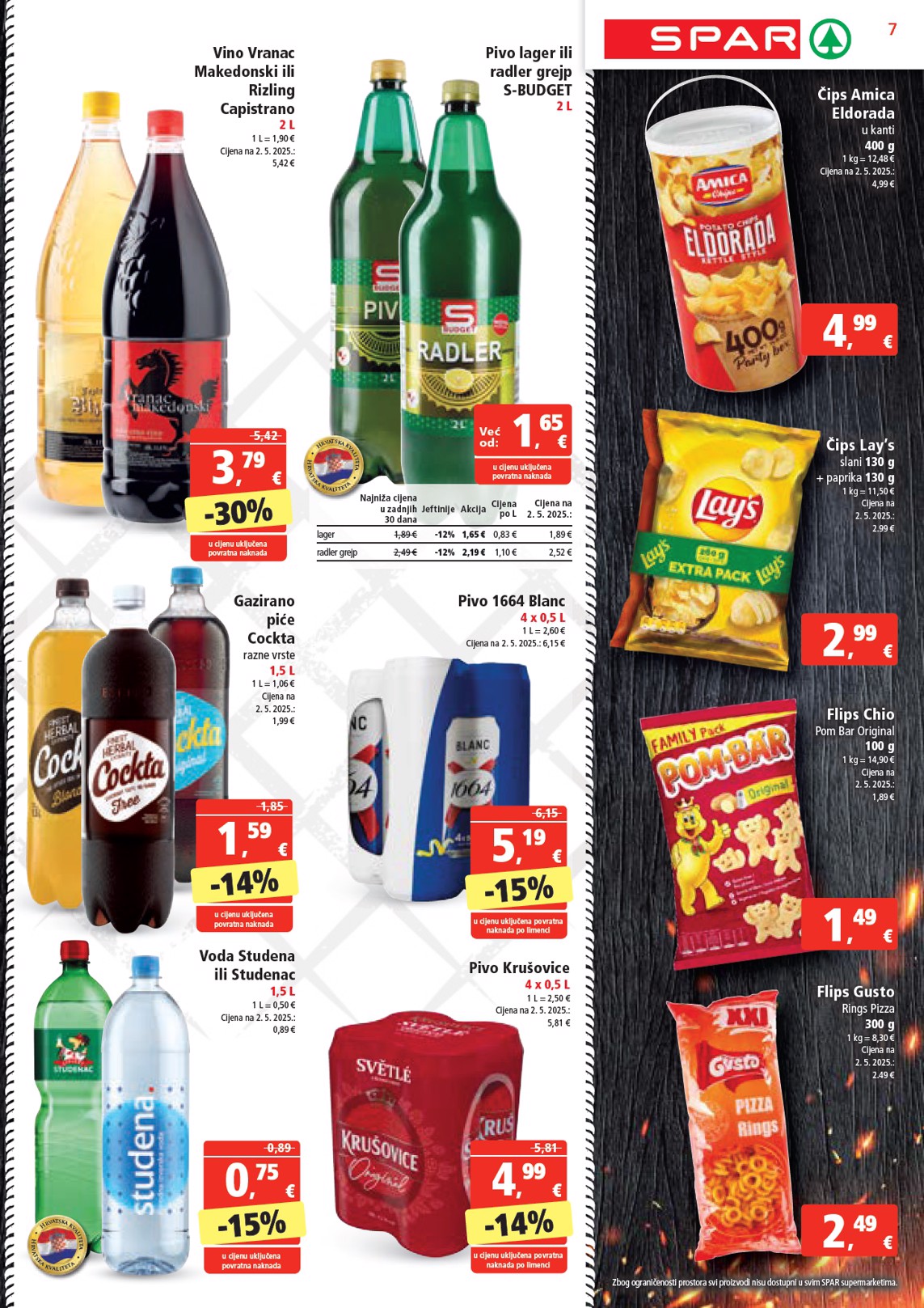 spar - Prelistajte katalog SPAR, vrijedi od 09.07. do 15.07. - page: 7